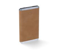Power Bank Batteria Esterna 5000mAh 5V 2,1 A USB MicroUSB Beige