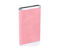 Power Bank Batteria Esterna 5000mAh 5V 2,1 A USB MicroUSB Rosa