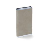 Power Bank Batteria Esterna 5000mAh 5V 2,1 A USB MicroUSB Sabbia