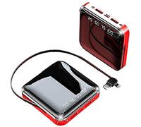 Power Bank, Caricabatterie portatile PowerBank, Batteria esterna mini ultracompatta con display a LED da 10000 mAh, ultraleggera, con tecnologia di ricarica ad alta velocità, per il 99% dei