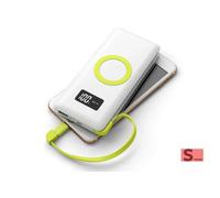 power bank caricatore portatile qi wireless 19800 mah cavo integrato powerbank