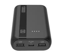Cellular Line Power Bank Pbentry10000k nero