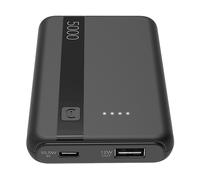Cellular Line Power Bank PBENTRY5000K Nero
