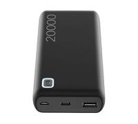 Cellularline Power Bank ESSENCE 20000 Caricabatterie portatile da 20000mAh Nero
