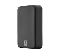 Cellularline Wireless power bank MAG 10000 Caricabatterie portatile compatibile con MagSafe Nero
