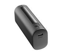 Cellularline Power Bank THUNDER 5000 Caricabatterie portatile extra compatto Nero