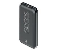 Power bank 10000mAh Nero Ricarica 3 dispositivi USB-A USB-C Wireless LED Protezione Avanzata