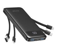 Power Bank Charmast W1148 10.000 mAh 4 cavi integrati 6 uscite