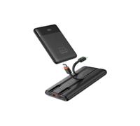 Power Bank Charmast W1202 10.000 mAh 22.5W Ultra Slim con cavi integrati