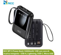 Power Bank compatibile con Honor Play10 X6 X5b X5b Plus 10000mAh