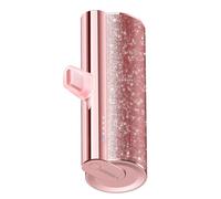 Power bank compatto Veger W0573P rosa glitterato con connettore lightning integr