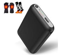 Power Bank da 5000 mAh con porte CC per guanti, calzini e pantofole | Batteria di ricambio per indumenti riscaldati, 5 V 2 A, porta CC, per stivali riscaldanti, scarpe, cappello (senza porta USB)