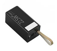 Power Bank da 50000 mAh, ricarica rapida, caricatore portatile USB-C da 22,5 W per dispositivi mobili, ricarica rapida per iPhone, Samsung, Android, essenziale da viaggio