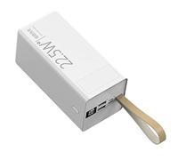 Power Bank da 50000 mAh, ricarica rapida da 22,5 W, caricabatterie portatile USB-C per smartphone, essenziale da viaggio, power bank ad alta capacità per ricarica rapida, design leggero