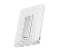 Power bank EcoFlow RAPID Mag|10000 mAh|7,5 W ricarica magnetica|Caricabatterie portatile wireless|30 W USB-C Ricarica da per iPhone serie 16~12&AirPods con custodia di ricarica wireless|Bianco