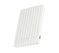 Power bank EcoFlow RAPID Mag|5000 mAh|7,5 W ricarica magnetica|Caricabatterie portatile wireless|20 W USB-C|Ricarica da 20 W, per iPhone serie 16~12&AirPods con custodia di ricarica wireless|Argento