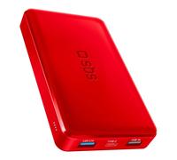 Power bank FAST CHARGER 10W Intelligent Charge Red (Batteria 10000mAh) TTBB1000