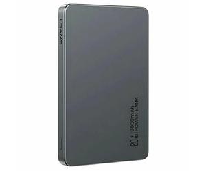 Power bank induttivo da 5000 mAh con tecnologia USAMS e Power Delivery da 20 W,