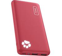 Power Bank, INIU Ultra Sottile & Leggero Powerbank 10000mAh Doppia Uscita 3A ad Alta Velocità, Porta USB C da Esterno Caricatore Portatile di Torcia per iPhone 15 14 13 12 Pro Max Samsung Huawei