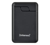 Intenso B10000-10.000 mAh Powerbank, batteria aggiuntiva portatile, USB-C & 2 X USB-A, indicatore di stato LED, testato in Germania, nero