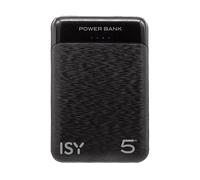 POWER BANK ISY Ultra Slim 5000 mAh, Nero