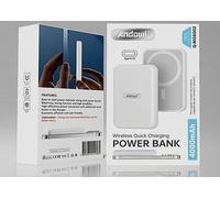 POWER BANK MAGNETICO 4000mAh -ANDOWL magsafe come originale