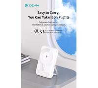 Power bank Magnetico con supporto anche per Apple Watch 20W 10.000 mAh Bianco -