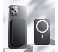 Power Bank magnetico wireless da 3000/5000/10000 mAh per telefono serie 8-15, 7 colori, ricarica magnetica universale, ricarica rapida cablata e wireless, sottile e portatile (nero, 10000 mA +