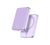 Powerbank BigBen Connected F152518 magnetico 5000mAh 15W MagSafe Qi USB-C viola