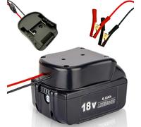 Power Bank per Avviamento di Emergenza per Auto con Batteria Makita da 18 V, Adattatore per Batteria Portatile 18V con Cavo 11 Awg, Adattatore per Avviamento di Emergenza (Batteria non Inclusa)