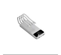 Power Bank, per smartphone e altro ancora Ricarica rapida da 66 W con cavo integrato PowerBank 20000 Mah Ricarica rapida bidirezionale di grande capacità Pd20w Mobile PowerBank (20000 mAh /