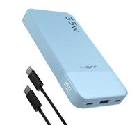 Power Bank portatile 10000mAh 35W Ricarica rapida portatile con tecnologia PD 3.0 + QC 4.0, 2 ingressi e uscite Type-C, 1 uscita USB-A, batteria compatibile con iPhone MacBook Galaxy iPad