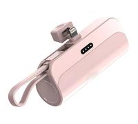 Power Bank portatile a capsule, 5000 mAh, ricarica rapida da 20 W e porte di tipo C, design compatto e pronto per i viaggi