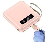 power-Bank Portatile - Design Leggero Slim 5000Mah, Uscita Di Ricarica USB Rapida, Display Della Batteria Digitale A LED, Dimensione Tascabile Compatta | Viaggio, Lavoro, Ricarica Del Telefono Di Emer