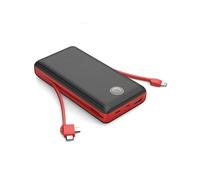 POWER BANK PORTATILE Q-T70 3IN1 20000MAH BATTERIA MOBILE RICARICA RAPIDA LUCE LE
