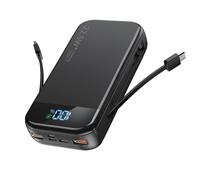 Power Bank Power Bank / 32000mAh/50000mAh-PD ricarica rapida alimentatore mobile di grande capacità power bank portatile condiviso con cavo (32000Mah / nero)