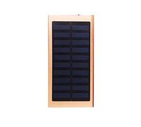 Power Bank, PowerBank 50000Mah Solare Ultra-Sottile Mobile Dual USB Caricatore Del Telefono Torcia Powerbank Portatile Pover, A