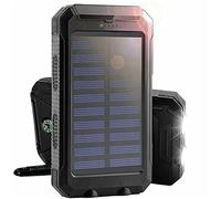 Power Bank ricarica rapida, 50.000 Mah, confezione con torcia, nero
