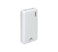 Power Bank - RIVACASE VA2572 - 20000 mAh - Bianco - USB