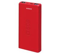 SBS TTBB10000FASTR batteria portatile Polimeri di litio (LiPo) 10000 mAh Rosso