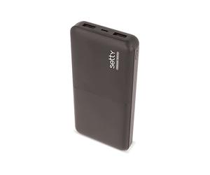 POWER BANK SETTY Travel Battery 10000 mAh, Nero