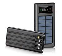 Power bank solare Linq PD15200 15000mAh con 4 uscite - batteria esterna - con pa