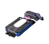 Power Bank Solare,Batteria da 20000mAh per Sopravvivenza - Batteria Portatile Solare Con Manovella Manuale Per Uso Esterno - per Fotocamera Tablet Escursionismo Viaggio Road Trip Zaino in Spalla