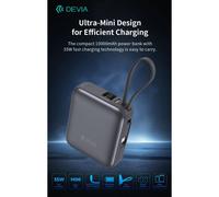 Power Bank Ultra1 carica rapida PD 35W 10.000 mAh con cavo Tipo-C