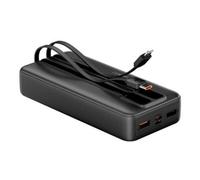 Vention Power Bank 20.000 mAh - Interfacce multiple - Elevata capacità di ricarica - Uscita totale 3 A - Colore nero