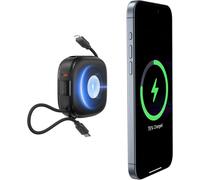 Power bank Wireless 10000mAh Mini Powerbank Carica Rapida USB C 20W PD