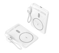 Power Bank wireless Leotec 5000mAh 20W bianco