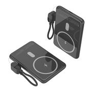 Power Bank wireless Leotec 5000mAh 20W Nero