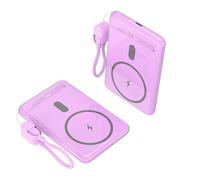 Power Bank wireless Leotec 5000mAh 20W Rosa