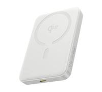 Power bank wireless MagSafe da 10000 mAh e 22,5 W con cavo USB-C da 30 cm - Bianco
